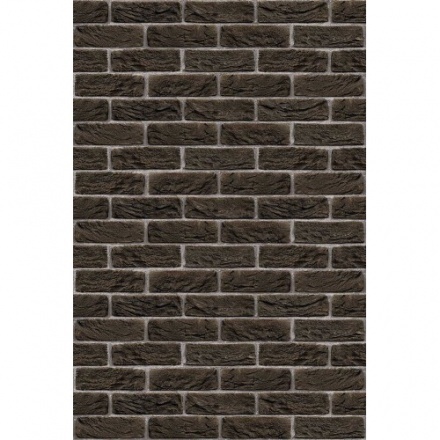 Плита Фаспан кирпич Коричневый №1001 Вертикаль (1200x600x8мм)