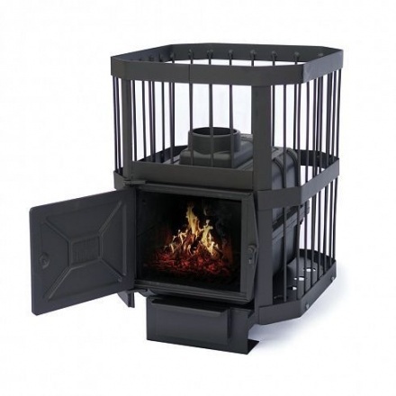 Печь банная Сибирь-15 (без выносного топочного канала)   