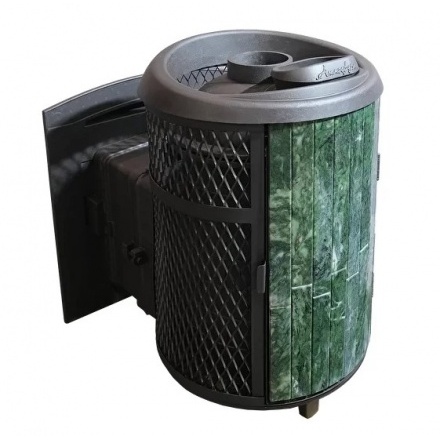 Банная печь ProMetall Атмосфера комбинированная сетка-ламель «Змеевик»