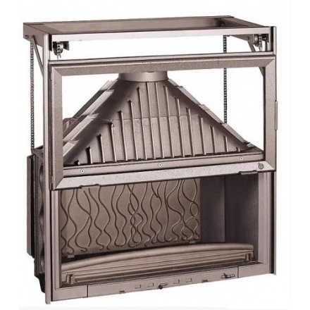 Каминная топка Invicta 1100 Grand Vision с подъёмом