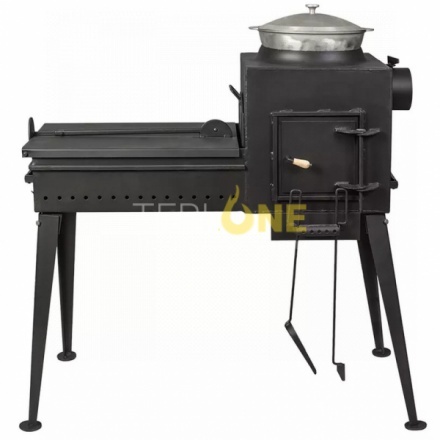 Мангал Buran-2 (мангал + печь)