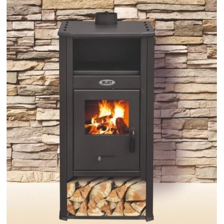 Печь-камин Blist Ambasador LM стальная дверца