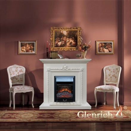 Электрокамин Glenrich Majestic Black