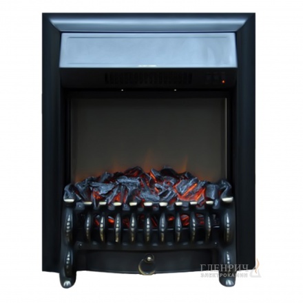 Электрокамин Glenrich Fobos Black