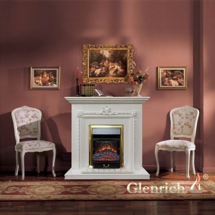 Электрокамин Glenrich Majestic Brass