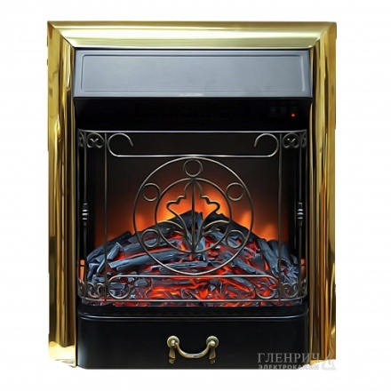 Электрокамин Glenrich Majestic Brass