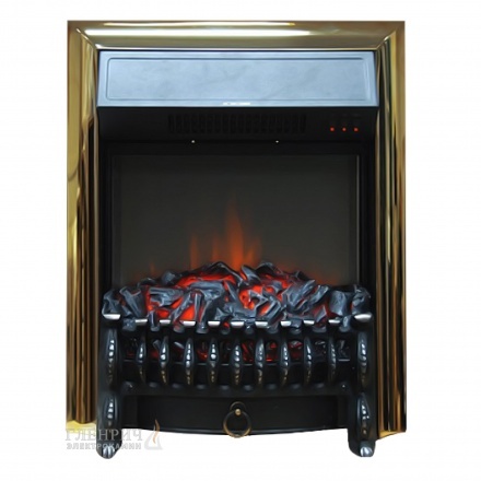 Электрокамин Glenrich Fobos Brass