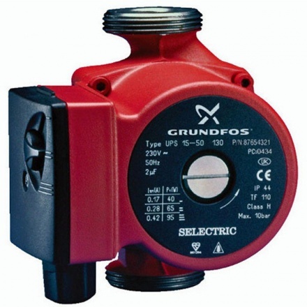 Циркуляционный насос Grundfos UPS 15-40 130