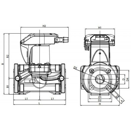 Циркуляционный насос DAB EVOPLUS B 80/250.40 M