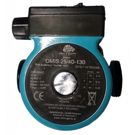 Циркуляционный насос Omnigena OMIS 25-40/130