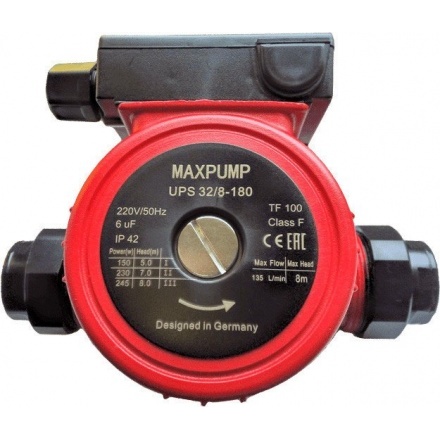 Циркуляционный насос MAXPUMP UPS 32/8-180