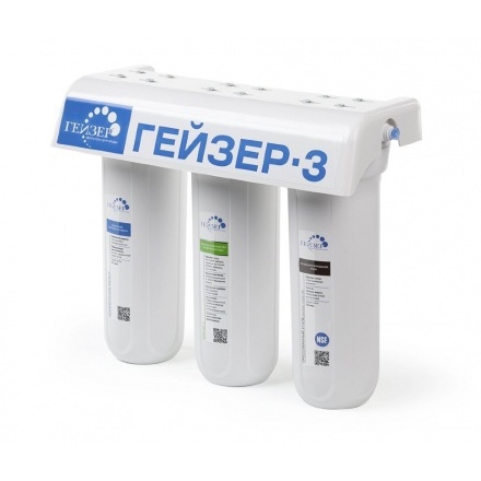 Фильтр проточный Гейзер 3ИВ(Ж) Люкс Стандарт