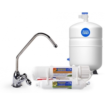 Система обратного осмоса Гейзер Престиж 2 с накопительным баком 12л