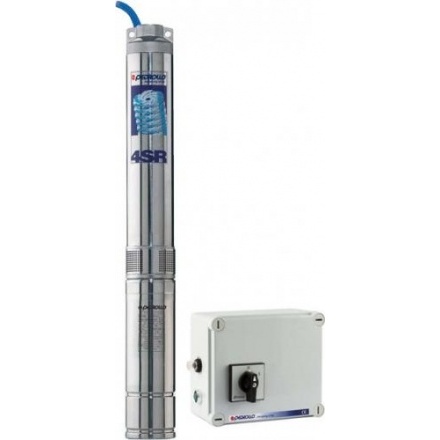 Скважинный насос для воды Pedrollo 4SR2m/20-P с QEM 150