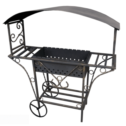 Мангал передвижной МП-03