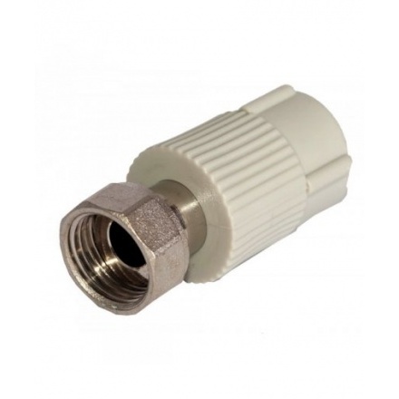 Муфта ПП Aquapipe вн с накидной гайкой