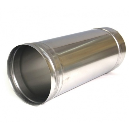 Труба (вставка) L-500 мм из нерж. ст. 430-0,5 мм 200 мм