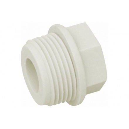 Пробка короткая нар ПП Wavin 1/2''