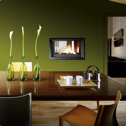 Каминная топка Invicta 800 Double Face