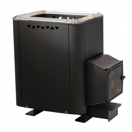 Печь банная Сибирь-18 (чугунная дверка, конвекционная)