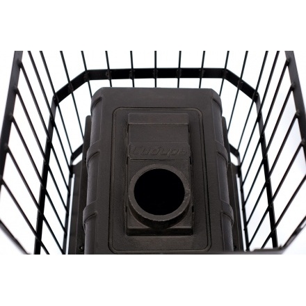 Печь банная чугунная СИБИРЬ-18 чугунная дверка (сетка)