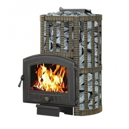 Печь для бани Везувий Ураган Ковка 28 (224)