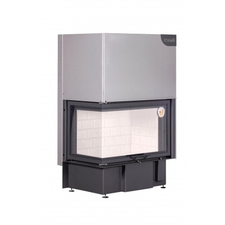 Каминная топка Экокамин Дельта 800L принтинг