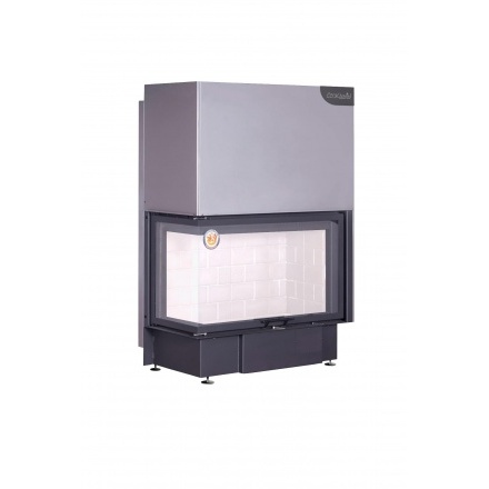 Каминная топка Экокамин Дельта 1000L принтинг