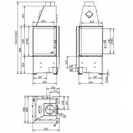 Каминная топка HARK Radiante 500/45 K ECOplus