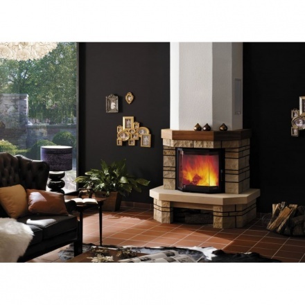 Каминная топка HARK Radiante 600/57 K WW ECOplus с теплообменником