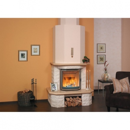 Каминная топка HARK Radiante 600/57 K WW ECOplus с теплообменником