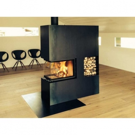 Каминная топка Austroflamm 55x51 S3 c подъемным механизмом