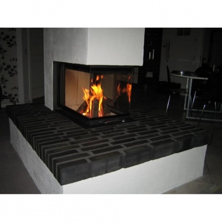 Каминная топка Austroflamm 55x51 S3 c подъемным механизмом