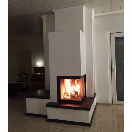 Каминная топка Austroflamm 55x55x57 S подъемный механизм