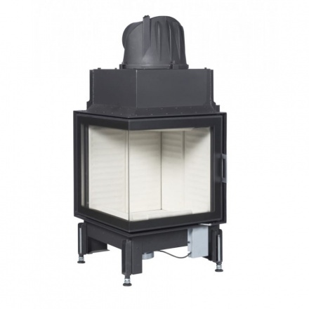 Каминная топка Austroflamm 55x55x51 K угловая с распашной дверцей