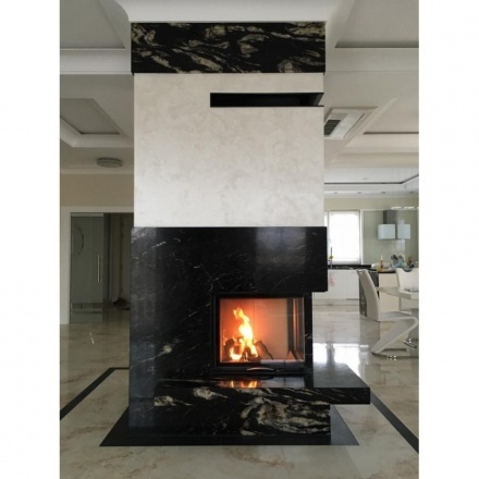 Каминная топка Austroflamm 69x49x57 S 2.0 правая подъёмный механизм