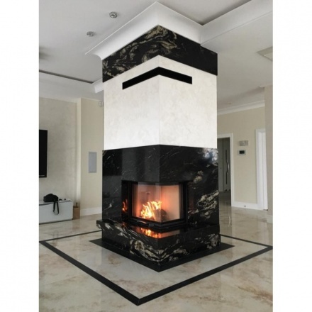 Каминная топка Austroflamm 69x49x57 S 2.0 правая подъёмный механизм