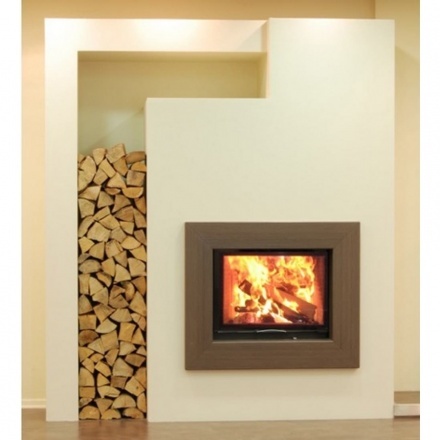 Каминная топка Austroflamm 75x57 S 2.0 подъёмный механизм, плоское стекло