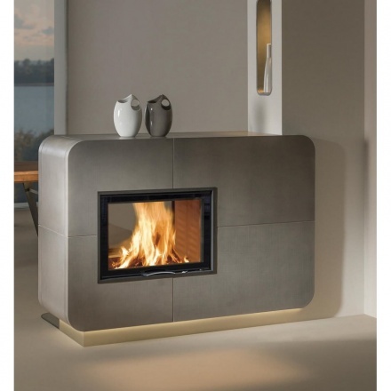 Каминная топка Austroflamm Austroflamm 75x51 SII 2.0 подъёмный механизм сквозная топка