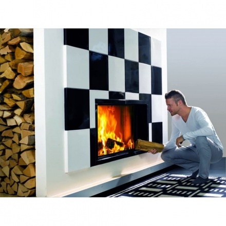 Каминная топка Austroflamm 97x74 S 2.0 подъёмный механизм