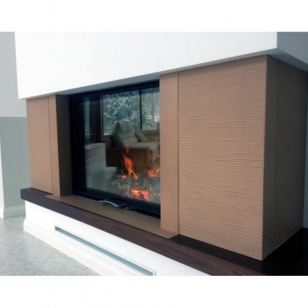 Каминная топка Austroflamm 97x74 S 2.0 подъёмный механизм