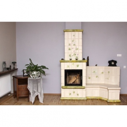 Каминная топка Austroflamm 55x51 K распашная дверца, плоское стекло