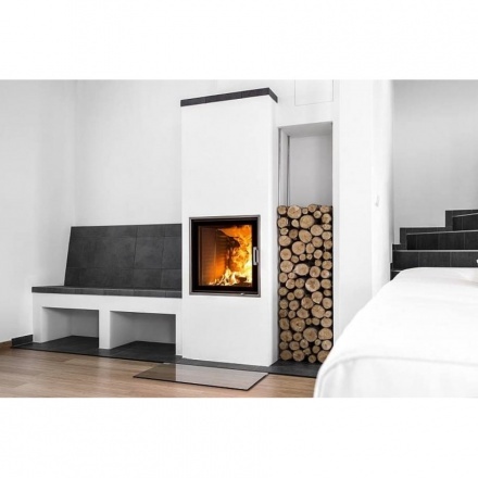 Каминная топка Austroflamm 55x57 K распашная дверца, плоское стекло