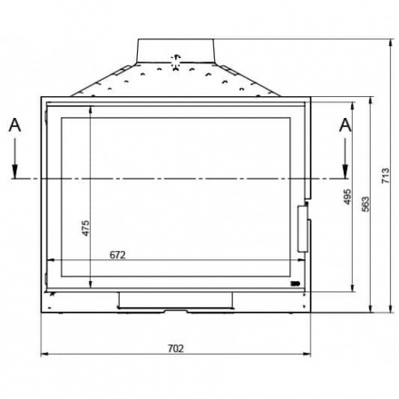 Каминная топка KFD ECO iMAX 14