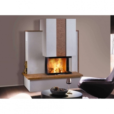 Каминная топка Austroflamm 64x33x51 S3 2.0 подъёмный механизм