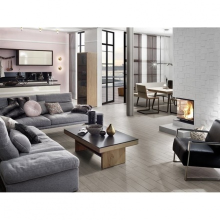 Каминная топка Brunner Eck-Kamin 51/52/52 боковое открытие