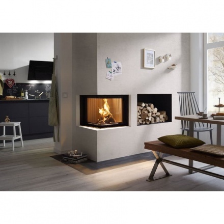 Каминная топка Brunner Eck-Kamin 51/52/52 боковое открытие