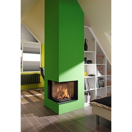 Каминная топка Brunner Eck-Kamin 51/52/52 боковое открытие