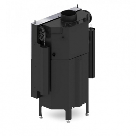 Каминная топка Hitze ALBERO 11 KW горизонтальная гильотина с водяным контуром