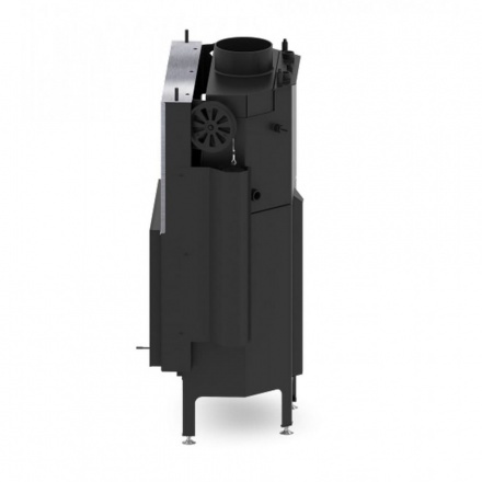 Каминная топка Hitze ALBERO 11 KW горизонтальная гильотина с водяным контуром